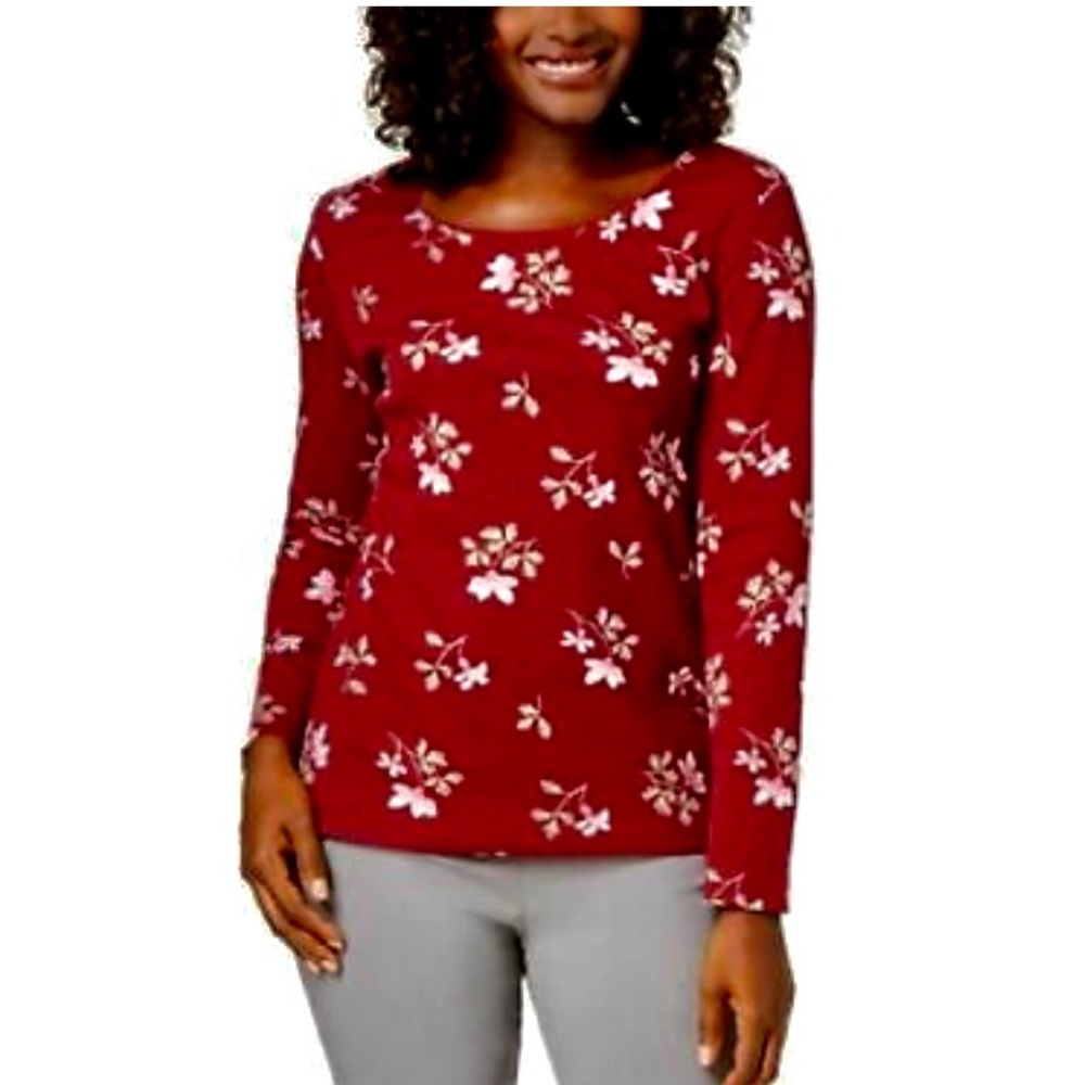 NWT Scoop Neck Long Sleeve T-Shirt